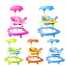 婴儿宝宝儿童早教学步车音乐灯光防侧翻学步车