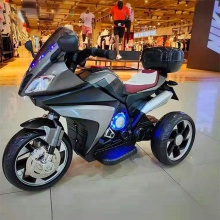 儿童可充电电动骑乘摩托车 儿童户外骑行电动摩托车