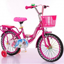 新款儿童自行车女孩16寸14寸12寸童车大童小学生脚踏公主单车