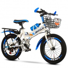 折叠儿童自行车7-8-10-12-15岁中大童小学生山地童车男孩脚踏单车