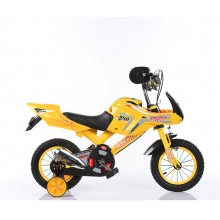 新款摩托式儿童自行车12 16寸越野款女童车 3-4-5-6岁小男孩单车