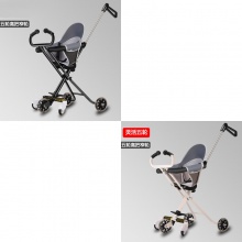 溜娃神器带娃出门遛娃神器婴儿手推车儿童三轮车1-3-6岁轻便折叠