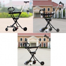 溜娃神器带娃出门遛娃神器婴儿手推车儿童三轮车1-3-6岁轻便折叠