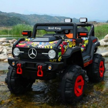 四轮遥控越野宝宝玩具车可坐大人双人小孩车儿童电动汽车