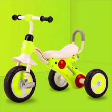 儿童三轮车宝宝脚踏车手推车带音乐灯光1-6岁幼童童车