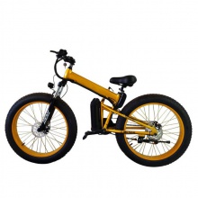 26寸山地雪地自行车电动锂电折叠铝合金胖胎代驾宽胎助力车