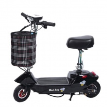 迷你电动车可折叠便携式代步电动滑板车代驾电动车