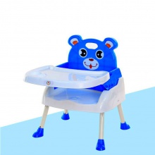 儿童餐椅 可调节可折叠 宝宝吃饭塑料便携式座椅