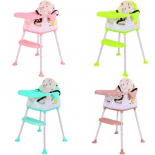宝宝餐椅可折叠便携式儿童多功能宝宝吃饭座椅婴儿餐桌摇篮