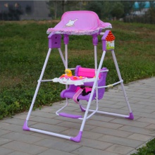 儿童秋千折叠家用小孩吊椅宝宝餐桌摇椅婴儿摇篮幼儿室内户外玩具