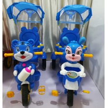 新款儿童三轮车儿童三轮自行车带蓬小孩三轮车童车