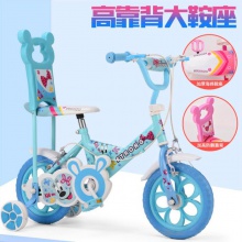 儿童自行车3-5岁宝宝脚踏单车4-6岁小公主大靠背免充气童车女孩