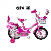 新款儿童四轮脚踏车女生越野小单车运动自行车带篮子