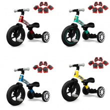 新款外出游玩儿童脚踏三轮平衡车可变型儿童脚踏车宝宝滑行车