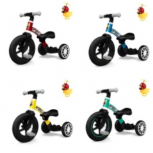 新款外出游玩儿童脚踏三轮平衡车可变型儿童脚踏车宝宝滑行车