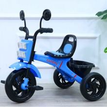 儿童三轮车音乐灯光脚踏车1-6岁小孩婴幼儿男女宝宝童自行车