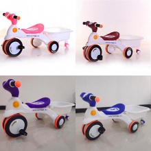 带音乐脚踏车1-3-6岁宝宝手推车轻便脚蹬车小孩自行车儿童三轮车