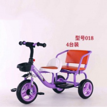小孩三轮车自行车儿童三轮车脚踏表演车双人儿童三轮车