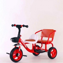 小孩三轮车自行车儿童三轮车脚踏表演车双人儿童三轮车