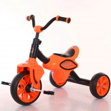 新款儿童三轮车灯光音乐脚踏三轮车儿童自行车三轮车