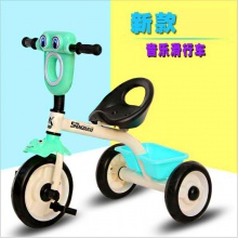 批发大款儿童小孩男女三轮脚踏2-6岁宝宝脚踏单环保手推车