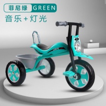 儿童三轮脚踏车1-6岁宝宝发泡轮脚踏车环保三轮车