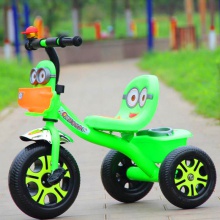 新款儿童三轮车1-3-6岁宝宝礼物三轮自行车小孩脚踏车童车带音乐