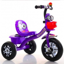 新款儿童三轮车1-3-6岁宝宝礼物三轮自行车小孩脚踏车童车带音乐