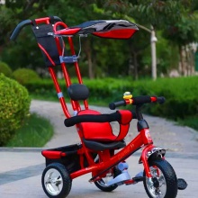 儿童三轮车婴儿手推三轮车脚踏车儿童自行车