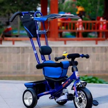 儿童三轮车婴儿手推三轮车脚踏车儿童自行车