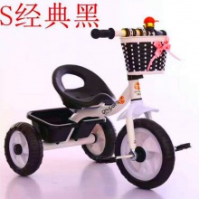 新款儿童三轮车 手推脚踏儿童三轮车礼品赠品三轮车自行车