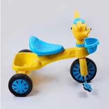 儿童塑料音乐三轮车宝宝卡通蚂蚁车幼儿脚踏车小童车