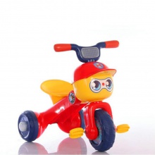 新款棒球小子儿童三轮车 脚蹬三轮车带音乐 灯光童车 脚踏车