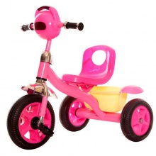 儿童三轮车男女宝宝可骑脚踏车2-5岁小孩玩具童车自行车带音乐