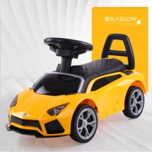 儿童四轮滑行车带音乐1-3岁溜溜车新款可坐宝宝手推扭扭车玩具车