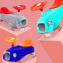 新款儿童扭扭车防侧摔1-3岁男孩儿童摇摆车3-6岁宝宝溜溜车滑行车