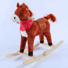毛绒玩具儿童摇椅音乐木马摇摇马电动马牛仔歌儿童玩具