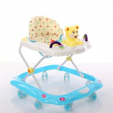 婴儿全围学步车6/18月宝宝学行车可调节儿童助步车可折叠