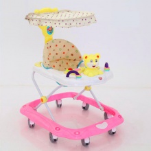 婴儿全围学步车6/18月宝宝学行车可调节儿童助步车可折叠