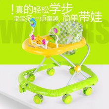 婴多功能音乐婴儿学步车6/7-18个月宝宝防侧翻儿童可折叠代学步厂