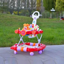 婴儿学步车可折叠带音乐儿童宝宝学步车6-18个月儿童用品