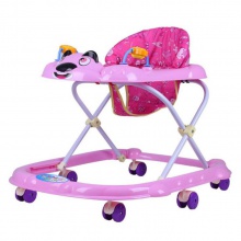 新款宝宝婴儿多功能防侧翻学步车7-18个月小孩可坐带音乐