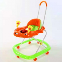 婴儿学步车多功能防侧翻6-7-18个月手推可坐叠婴幼儿童宝宝学步车