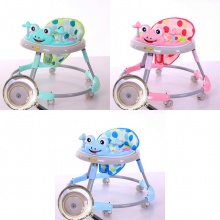 学步车婴儿多功能防宝宝起步侧翻车可坐幼儿折叠男女孩6-7-18个月