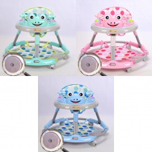 学步车婴儿多功能防宝宝起步侧翻车可坐幼儿折叠男女孩6-7-18个月