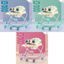学步车防o型腿婴儿多功能防侧翻手推车宝宝可坐可推学行车起步车