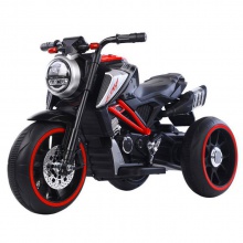 新品儿童电动摩托车儿童三轮车灯光音乐儿童电瓶车3-12岁地摊童车