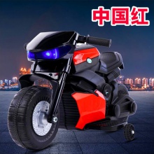 儿童电动摩托车3-6岁充电摩托车电动车早教音乐灯光功能童车