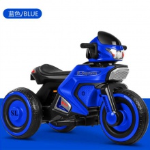 儿童电动摩托车宝宝双驱音乐灯光电动三轮车可坐人