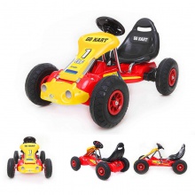 儿童电动卡丁车充气轮小孩四轮可坐遥控广场宝宝玩具汽车沙滩童车